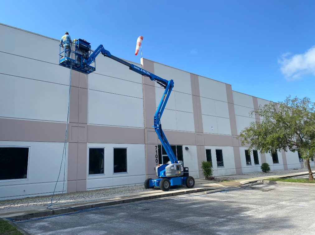 Industrial Building Cleaning in Palatka Business park, FL